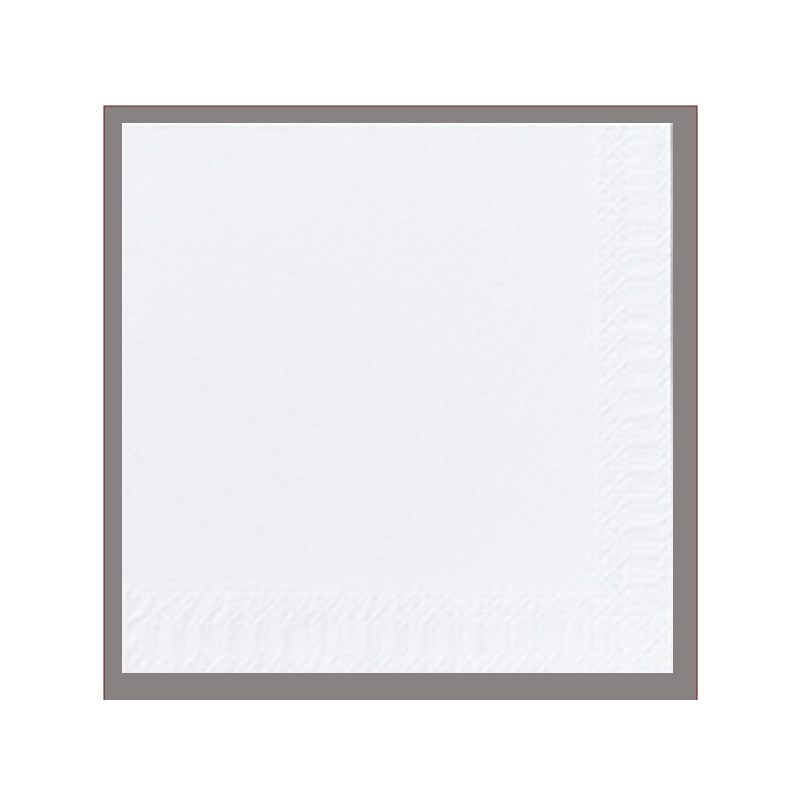 Servietten Duni 24x24 - 2 lg - weiß - 300 Stck